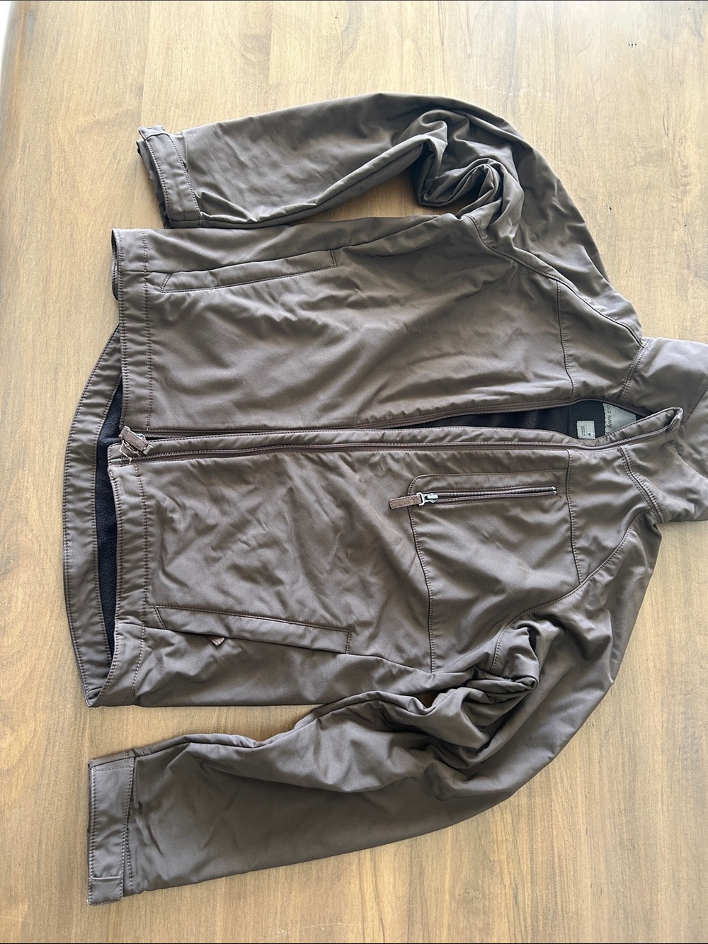 Old Navy Brown Zip-Front Utility Jacket